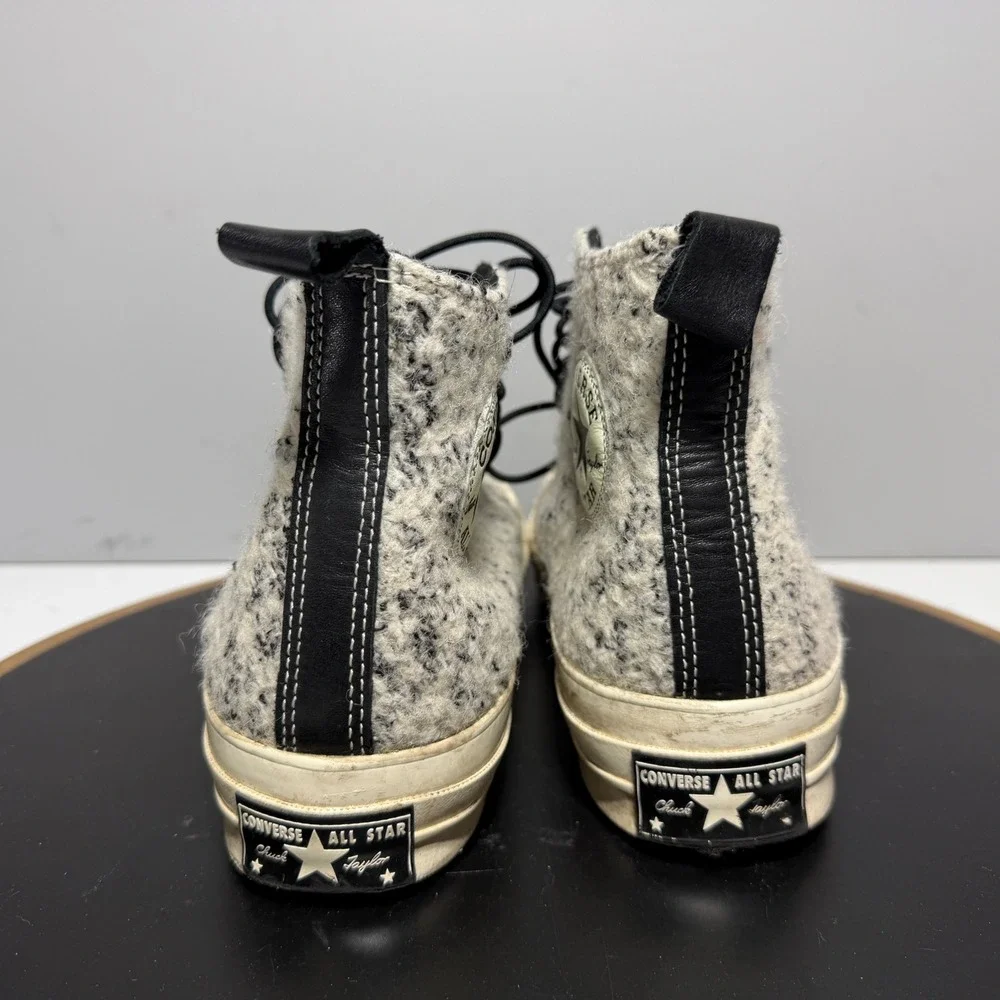 Converse Boucle Wool Chuck Taylor Hi 70' Men‎ 6 Women 8 Boucle Wool Grey White